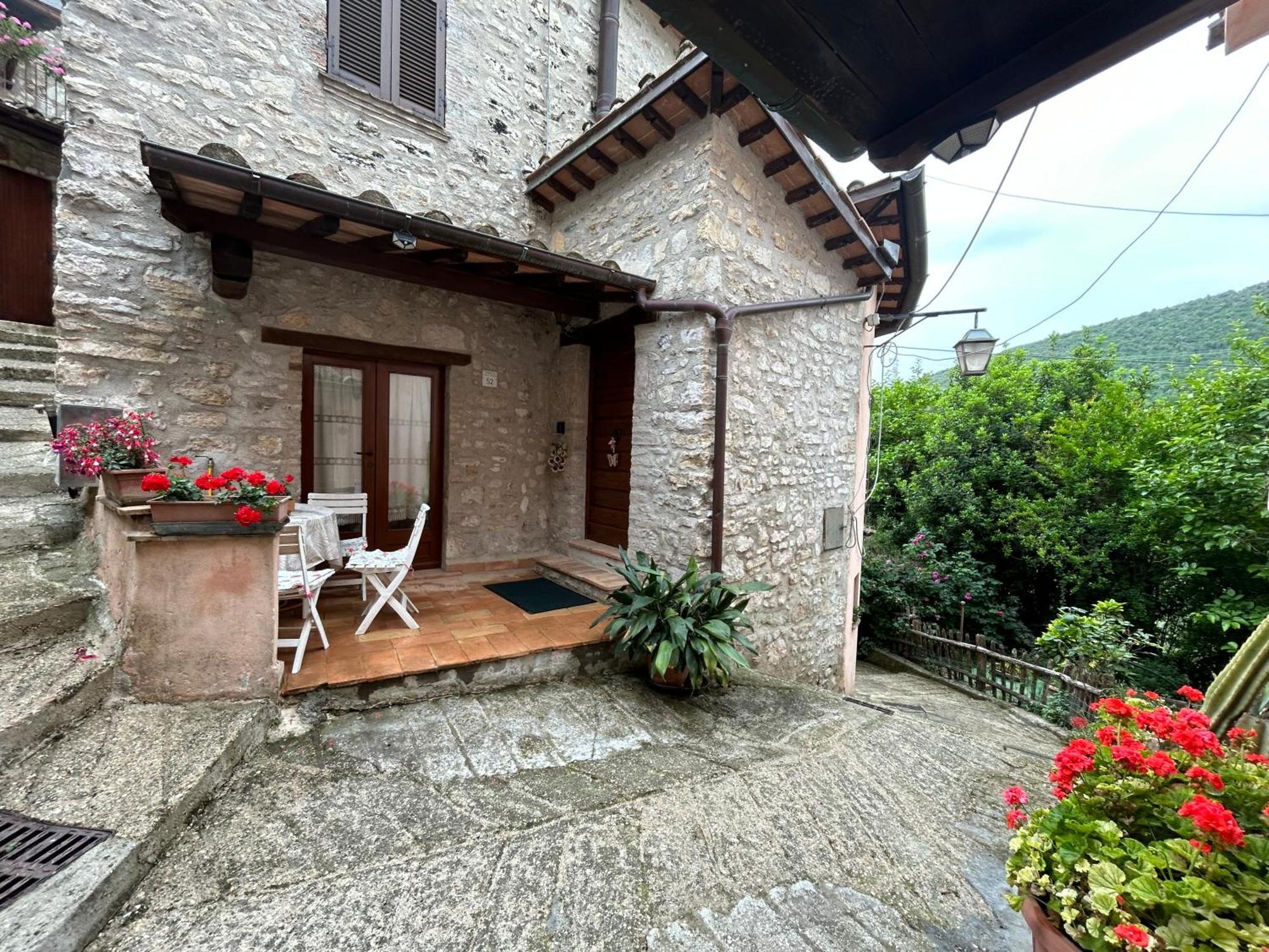 Appartamento Storico A Valle San Martino Di Spoleto Eksteriør bilde